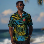 Rwanda Hawaiian Shirt with Gorilla Family Kwita Izina Leaf Jungle Spirit