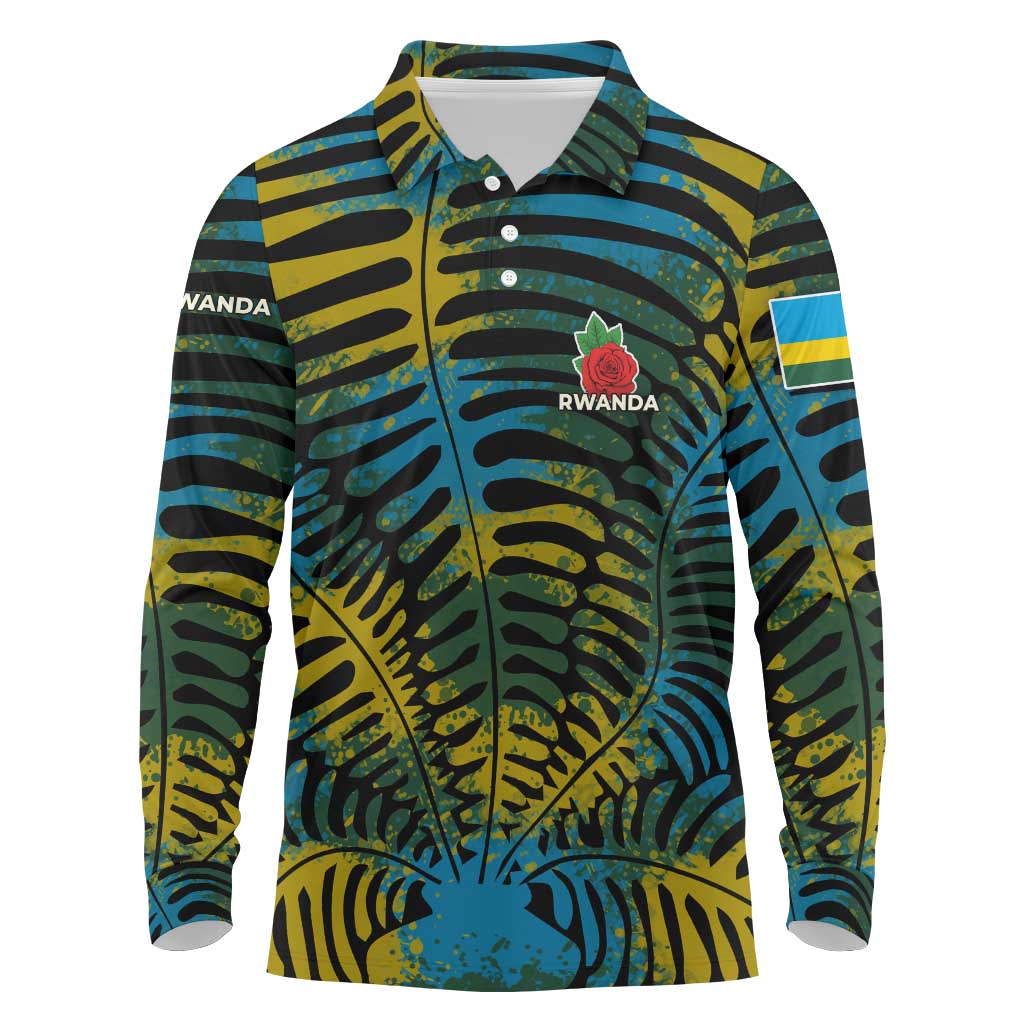 Rwanda Baseball Jersey with Gorilla Family Kwita Izina Leaf Jungle Spirit TS04