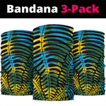 Rwanda Neck Gaiter with Gorilla Family Kwita Izina Leaf Jungle Spirit - African Pride