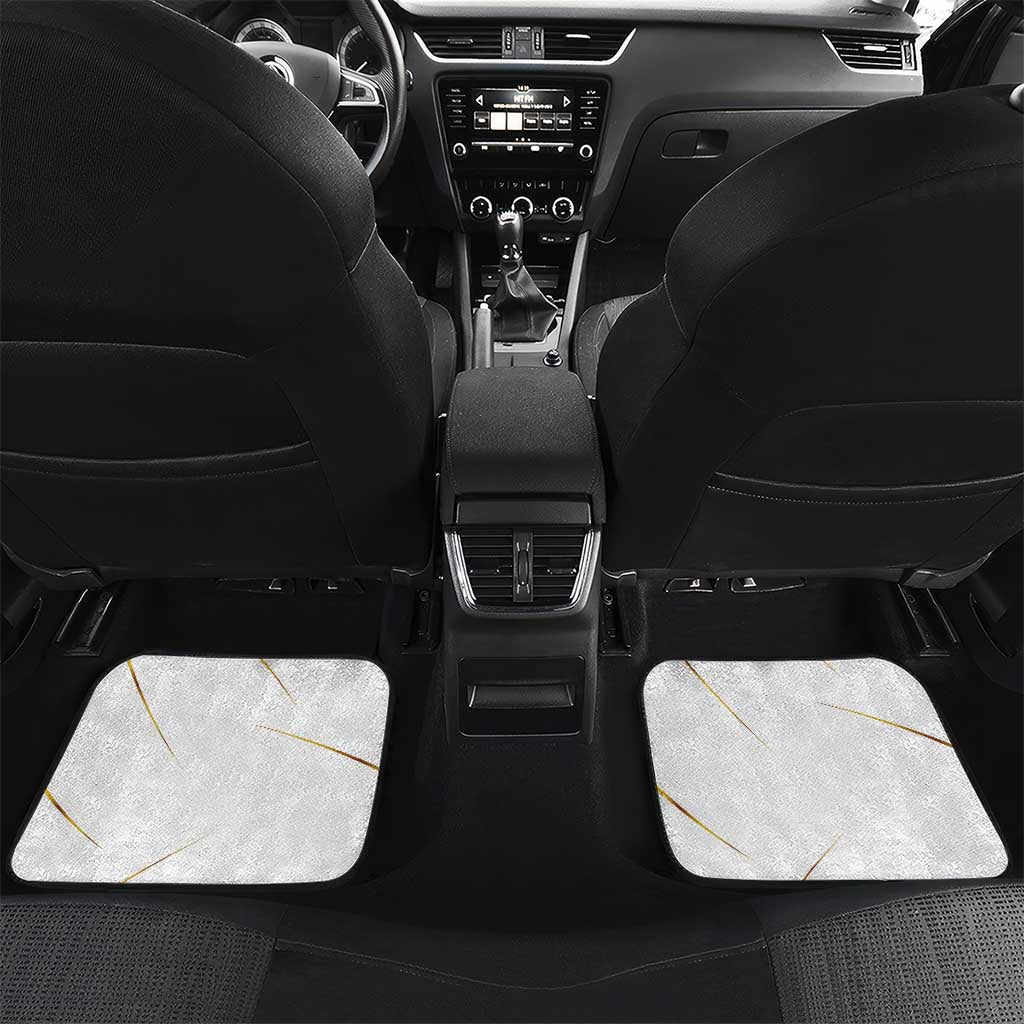 Algeria Soccer Car Mats with Desert Warriors Text and National Flag Design