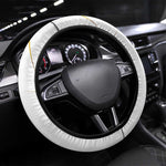 Algeria Soccer Steering Wheel Cover with Desert Warriors Text and National Flag Design