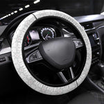 Algeria Steering Wheel Cover with National Flag and Coat of Arms Crest Design