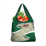 Algeria Grocery Bag with Arabic Calligraphy and Traditional Pattern Design