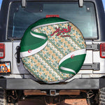 Algeria Spare Tire Cover with Arabic Calligraphy and Traditional Pattern Design