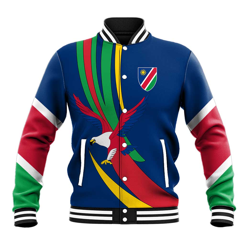 African Fish Eagle Namibia Baseball Jacket Gemsbok Supporters Style