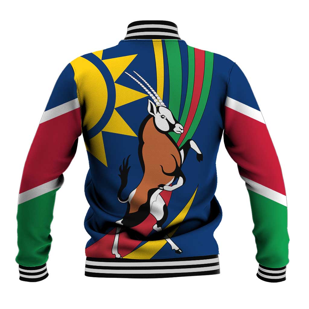 African Fish Eagle Namibia Baseball Jacket Gemsbok Supporters Style