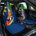 African Fish Eagle Namibia Car Seat Cover Gemsbok Supporters Style