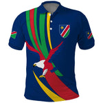African Fish Eagle Namibia Polo Shirt Gemsbok Supporters Style