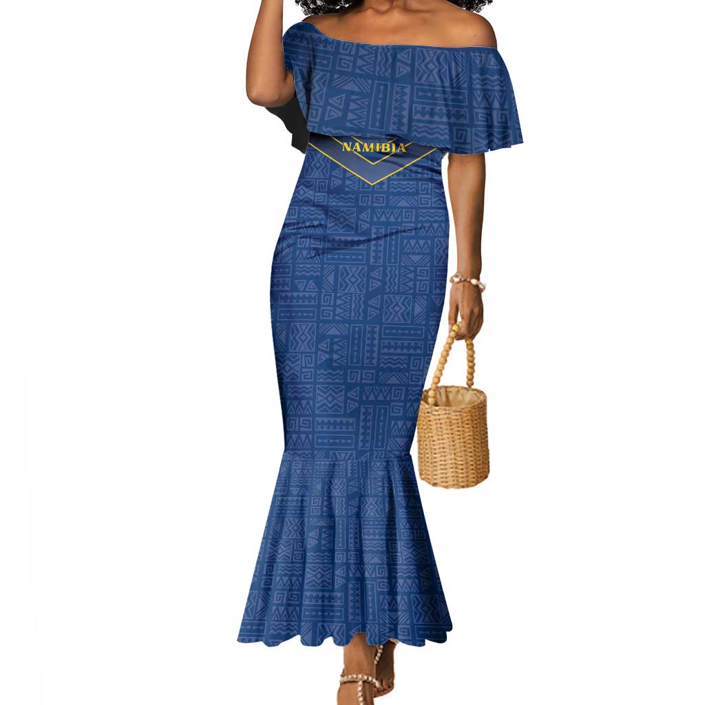 chinese dress ladies Namibia Yellow Sun Mermaid Dress Sporty Style with Traditional Patterns by  AfricanPride