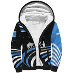 Somalia Sherpa Hoodie with From Nomads to Nation Camel Galaxy Flag Spirit