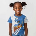 Somalia Kid T shirt with Camel Desert Map Palm Tree Heritage Spirit