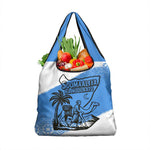 Somalia Grocery Bag with Soomaaliya Ha Noolaato Nomad Moon Flag Spirit