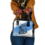 Somalia Shoulder Handbag with Soomaaliya Ha Noolaato Nomad Moon Flag Spirit