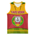 Cape Verde Basketball Jersey One Heart Ten Islands National Emblem Spirit - African Pride