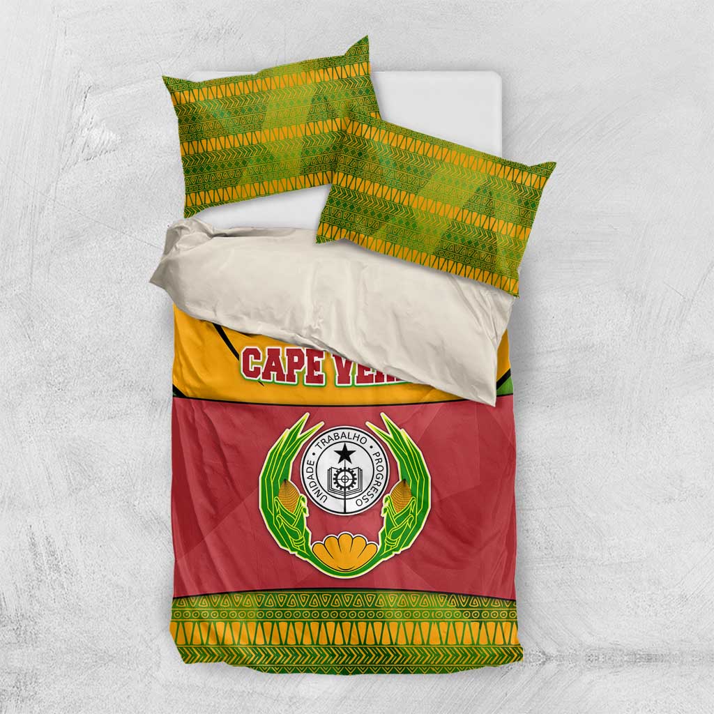 Cape Verde Bedding Set One Heart Ten Islands National Emblem Spirit - African Pride