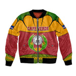 Cape Verde Bomber Jacket One Heart Ten Islands National Emblem Spirit - African Pride