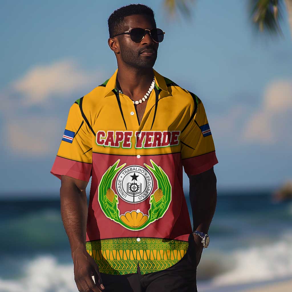 Cape Verde Hawaiian Shirt One Heart Ten Islands National Emblem Spirit - African Pride