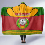 Cape Verde Hooded Blanket One Heart Ten Islands National Emblem Spirit - African Pride