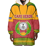 Cape Verde Wearable Blanket Hoodie One Heart Ten Islands National Emblem Spirit - African Pride