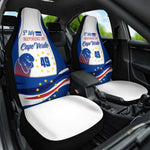 Cape Verde Car Seat Cover with Independence Day 5th July Flag Celebration Spirit