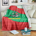 Mauritania Christmas Blanket Santa Sharks Festive Fish Pattern and Red Green Holiday - African Pride