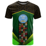 Mali Map T shirt Vulture in Gliding Flight - African Patterns Design
