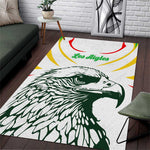 Mali Les Aigles Football Area Rug Eagles Sporty Style
