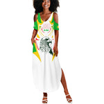 Mali Les Aigles Football Summer Maxi Dress Eagles Sporty Style