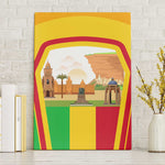 I Love Mali Canvas Wall Art Famous Tourist Destinations