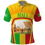 I Love Mali Polo Shirt Famous Tourist Destinations