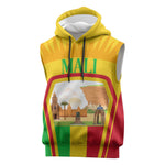 I Love Mali Sleeveless Hoodie Famous Tourist Destinations - African Pride