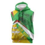 Mali Vulture Eagles Sleeveless Hoodie African Pattern Flag Color - African Pride