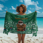 South Africa Christmas Sarong Christmas Santa Claus Tattoo - African Pride