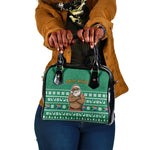 South Africa Christmas Shoulder Handbag Christmas Santa Claus Tattoo - African Pride