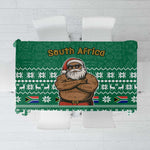 South Africa Christmas Tablecloth Christmas Santa Claus Tattoo - African Pride