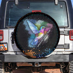 Where the Sunbird Sings Spare Tire Cover Sao Tome and Principe Flag - Color Splash Art - African Pride