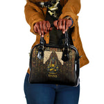 Anubis Egypt Shoulder Handbag Ancient Hieroglyph Pharaoh Spirit - African Pride