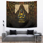 Anubis Egypt Tapestry Ancient Hieroglyph Pharaoh Spirit - African Pride