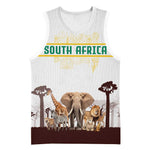 South Africa Wildlife Pride Basketball Jersey Big Five Animals - African Pride