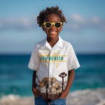 South Africa Wildlife Pride Kid Hawaiian Shirt Big Five Animals