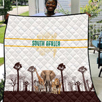South Africa Wildlife Pride Quilt Big Five Animals