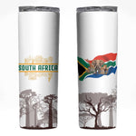 South Africa Wildlife Pride Skinny Tumbler Big Five Animals