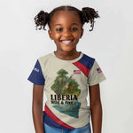 Liberia Wildlife Kid T shirt African Safari and Ocean Marine Life - African Pride
