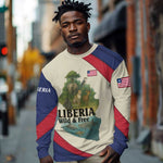 Liberia Wildlife Long Sleeve Shirt African Safari and Ocean Marine Life - African Pride