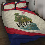 Liberia Wildlife Quilt Bed Set African Safari and Ocean Marine Life - African Pride
