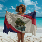 Liberia Wildlife Sarong African Safari and Ocean Marine Life - African Pride