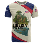 Liberia Wildlife T shirt African Safari and Ocean Marine Life - African Pride