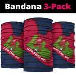 Liberia Lone Stars Rise Football Neck Gaiter Map Graphic and National Flag TS04