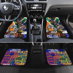 Nelson Mandela Graffiti Car Mats Street Spray Art Recreating The Life Of A Great Man - African Pride