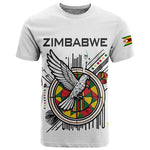 Spirit of Zimbabwe T shirt Flag Colors and Symbol of Peace